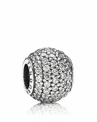 A pave-encrusted charm adds dazzling sparkle luxurious shine to your PANDORA bracelet. A pave-encrusted charm adds dazzling sparkle luxurious shine to your PANDORA bracelet.
