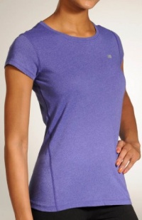 New Balance Women's Heathered Short Sleeve Tee New Balance Women's Heathered Short Sleeve Tee