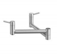 Blanco 441195 Cantata wall Mounted Pot Filler, Satin Nickel Blanco 441195 Cantata wall Mounted Pot Filler, Satin Nickel
