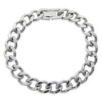 Men's Stainless Steel Chain Bracelet, 9'' Men's Stainless Steel Chain Bracelet, 9''