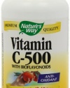 Nature's Way Vitamin C 500 with Bioflavonoids, 250 Capsules