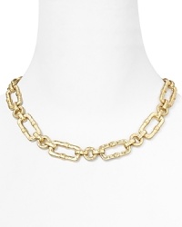 A sure statement piece in worn gold plate with chunky links. This necklace from Lauren Ralph Lauren is destined to become a jewelry box favorite. A sure statement piece in worn gold plate with chunky links. This necklace from Lauren Ralph Lauren is destined to become a jewelry box favorite.