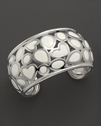 Bold sterling silver cuff by Roberto Coin. Bold sterling silver cuff by Roberto Coin.