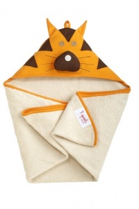 3 Sprouts Tito Organic Hooded Towel, Tiger 3 Sprouts Tito Organic Hooded Towel, Tiger