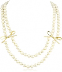 Kate Spade New York Skinny Mini Long Double Row Pearl Necklace Kate Spade New York Skinny Mini Long Double Row Pearl Necklace