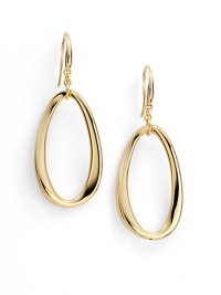 THE LOOKTwisted link accents18k goldplated settingHook backTHE MEASUREMENTLength, about 2¼ORIGINMade in Italy THE LOOKTwisted link accents18k goldplated settingHook backTHE MEASUREMENTLength, about 2¼ORIGINMade in Italy
