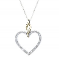 Diamond Heart Pendant (silver) Diamond Heart Pendant (silver)
