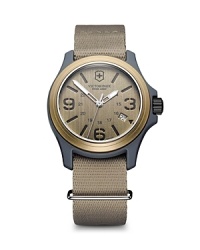 Inspired by the brand's heritage, Victorinox updates its classic chronograph for now. Wear the aluminum-trimmed style to strike a sleek balance between past and present. Inspired by the brand's heritage, Victorinox updates its classic chronograph for now. Wear the aluminum-trimmed style to strike a sleek balance between past and present.