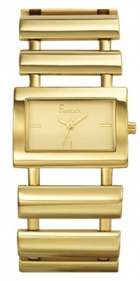 Freelook Women's HA1034G-3 All Gold Tone Stainless Steel Bracelet Watch Freelook Women's HA1034G-3 All Gold Tone Stainless Steel Bracelet Watch