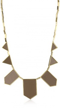 House of Harlow 1960 Gold-Plated Station Leather Necklace House of Harlow 1960 Gold-Plated Station Leather Necklace