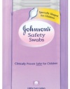 Johnson's Johnsons Safety Swabs, 185-Count Packages (Pack of 2)