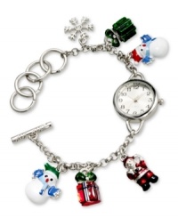 Spend time in a winter wonderland with this charming watch from Charter Club. Spend time in a winter wonderland with this charming watch from Charter Club.