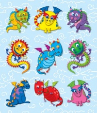 Dragons Prize Pack Stickers Dragons Prize Pack Stickers