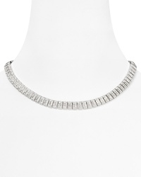 Opt for all-around style with this sparkling statement necklace from Lora Paolo. It's a classic collar silhouette that skews to the sophisticated side, but striking crystals give this piece a glam edge. Opt for all-around style with this sparkling statement necklace from Lora Paolo. It's a classic collar silhouette that skews to the sophisticated side, but striking crystals give this piece a glam edge.