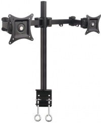 Dual LCD Monitor Desk Mount Stand Heavy Duty Fully Adjustable fits 2 /Two Screens up to 27 ~ (by VIVO) Dual LCD Monitor Desk Mount Stand Heavy Duty Fully Adjustable fits 2 /Two Screens up to 27 ~ (by VIVO)