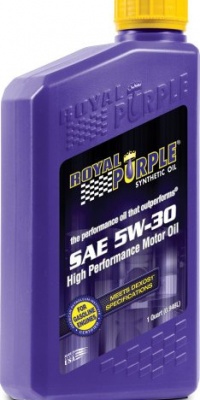 Royal Purple 12530 API-Licensed SAE 5W-30 High Performance Synthetic Motor Oil - 12 Quart Royal Purple 12530 API-Licensed SAE 5W-30 High Performance Synthetic Motor Oil - 12 Quart