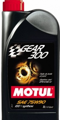 Motul 3178CZ Gear 300 75W90 100 Percent Synthetic Ester Based Racing Gearbox and Differential Lubricant - 1 Liter Motul 3178CZ Gear 300 75W90 100 Percent Synthetic Ester Based Racing Gearbox and Differential Lubricant - 1 Liter