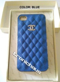 Designer inspired iPhone 4 4S case - iStore-Blue Designer inspired iPhone 4 4S case - iStore-Blue