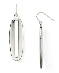 Strike silver with these shapely earrings from Lauren Ralph Lauren. Designed to add drama, this plated pair perfects day-to-evening elegance. Strike silver with these shapely earrings from Lauren Ralph Lauren. Designed to add drama, this plated pair perfects day-to-evening elegance.