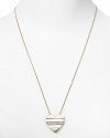 Fall for MARC BY MARC JACOBS' heart-shaped pendant. Day or after dark, this tiny token gives looks a hit of the label's cute charm.