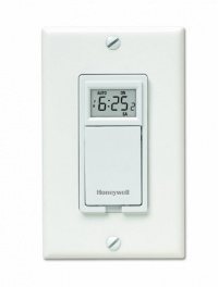 Honeywell RPLS730B 7-Day Programmable Timer Switch, White Honeywell RPLS730B 7-Day Programmable Timer Switch, White