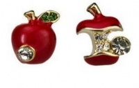 Charmed by Stacy Apple Stud Earrings Charmed by Stacy Apple Stud Earrings