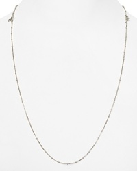 Small beaded stations dot a long, sterling silver chain from Links of London. Small beaded stations dot a long, sterling silver chain from Links of London.