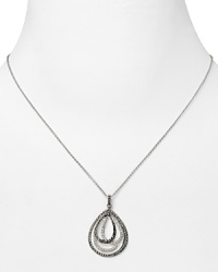 Embellish your plunging neckline or slim turtleneck with this classically chic crystal-encrusted necklace from Judith Jack. Embellish your plunging neckline or slim turtleneck with this classically chic crystal-encrusted necklace from Judith Jack.