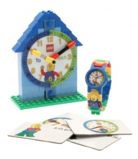 LEGO 9005008 Time Teacher Boy Kids' Minifigure Link Watch & Constructible Clock LEGO 9005008 Time Teacher Boy Kids' Minifigure Link Watch & Constructible Clock