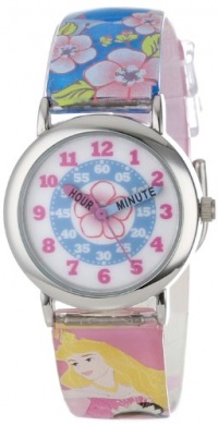 Disney Kids' PRS389 Princesses Time Teacher Analogue Watch Disney Kids' PRS389 Princesses Time Teacher Analogue Watch
