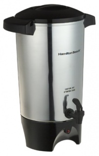 Hamilton Beach 40515 42-Cup Coffee Urn, Silver Hamilton Beach 40515 42-Cup Coffee Urn, Silver