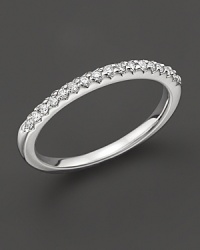An elegant diamond ring in 14 Kt. white gold that can be worn stacked. An elegant diamond ring in 14 Kt. white gold that can be worn stacked.