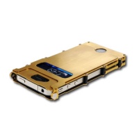 Columbia River Knife and Tool iNOX4G iNoxCase Stainless Steel iPhone 4 and 4S Gold Columbia River Knife and Tool iNOX4G iNoxCase Stainless Steel iPhone 4 and 4S Gold