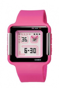 Casio Women's LCF20-4 Ana-Digi Retro Square Sports Watch Casio Women's LCF20-4 Ana-Digi Retro Square Sports Watch