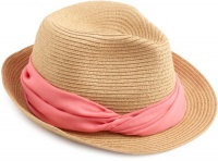Genie by Eugenia Kim Women's Darcy Braid Fedora Hat, Camel/Coral, One Size Genie by Eugenia Kim Women's Darcy Braid Fedora Hat, Camel/Coral, One Size