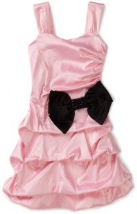 Ruby Rox Kids Girls 2-6X Pick-Up Dress With Bow, Pink, 5 Ruby Rox Kids Girls 2-6X Pick-Up Dress With Bow, Pink, 5
