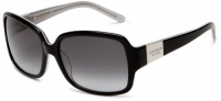 Kate Spade Women's Lulu/S 0JBH Rectangle Sunglasses,Black and Silver Spark Frame/Grey Gradient Lens,One Size Kate Spade Women's Lulu/S 0JBH Rectangle Sunglasses,Black and Silver Spark Frame/Grey Gradient Lens,One Size