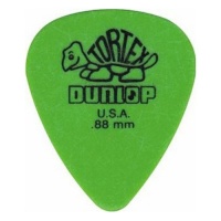 Dunlop Standard Tortex Picks, 12 Pack, Green, .88mm Dunlop Standard Tortex Picks, 12 Pack, Green, .88mm
