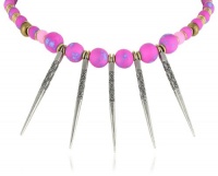 Vanessa Mooney Mars Pink Statement Necklace Vanessa Mooney Mars Pink Statement Necklace