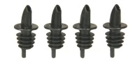 Tablecraft H35BK Free Flow Pourers, Black, 12-Pack Tablecraft H35BK Free Flow Pourers, Black, 12-Pack