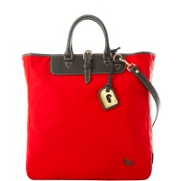 Dooney & Bourke Nylon Editors Tote, Red/Navy Dooney & Bourke Nylon Editors Tote, Red/Navy