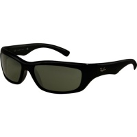 Ray-Ban RB4160 Highstreet Sunglasses - Black Frame w/ Crystal Green G-15XLT Lens Ray-Ban RB4160 Highstreet Sunglasses - Black Frame w/ Crystal Green G-15XLT Lens