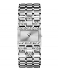 Get dazzled by this glamorous dress watch from GUESS. Get dazzled by this glamorous dress watch from GUESS.