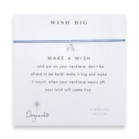 Dogeared Make a Wish Big Sterling Silver Wishbone Charm Necklace - 16 Dogeared Make a Wish Big Sterling Silver Wishbone Charm Necklace - 16