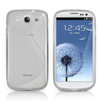 JKase Slim-Fit Streamline Ultra Durable TPU Case for Samsung Galaxy S III - Retail Packaging - Clear JKase Slim-Fit Streamline Ultra Durable TPU Case for Samsung Galaxy S III - Retail Packaging - Clear