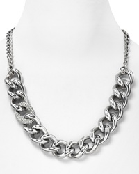 This is a classic accessory that no jewel box should be missing. Cast in aluminum with inset rhinestones, this necklace from Juicy Couture is ready to hit the links. This is a classic accessory that no jewel box should be missing. Cast in aluminum with inset rhinestones, this necklace from Juicy Couture is ready to hit the links.