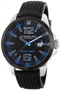 Stuhrling Original Men's 219A.332D6C51 Octane Concorso Monterey Bay Swiss Quartz Date Blue Watch Stuhrling Original Men's 219A.332D6C51 Octane Concorso Monterey Bay Swiss Quartz Date Blue Watch