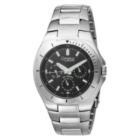 Caravelle by Bulova Men's 43C08 Bracelet Black Dial Watch Caravelle by Bulova Men's 43C08 Bracelet Black Dial Watch