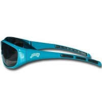 Jacksonville Jaguars Sunglasses Plastic Screen Printed Team Logo Rubber Team Colored Accents Jacksonville Jaguars Sunglasses Plastic Screen Printed Team Logo Rubber Team Colored Accents