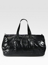 A convenient carryall for an overnight or weekend trip and everywhere in-between, crafted in lightweight, packable polyester.Zip closureDouble top handlesInterior pocketPolyester22W x 12H x 12DImported A convenient carryall for an overnight or weekend trip and everywhere in-between, crafted in lightweight, packable polyester.Zip closureDouble top handlesInterior pocketPolyester22W x 12H x 12DImported